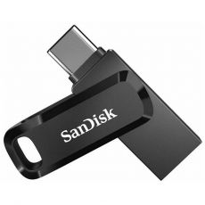 Флешка Sandisk Ultra Dual Drive Go USB 3.1 64Гб черный