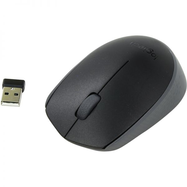 Мышь Logitech M171 черный черный